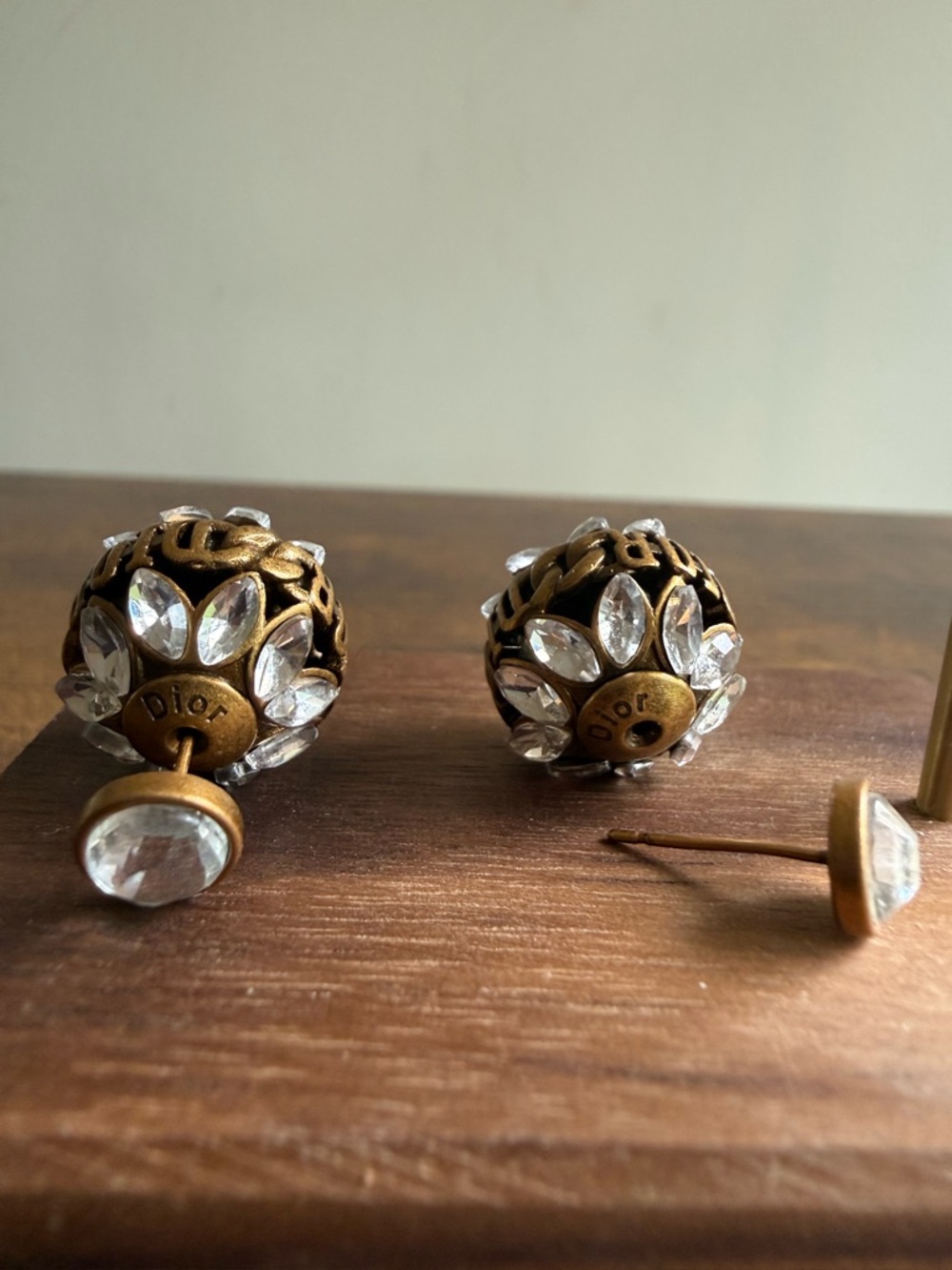 Dior Crystal Tribales Earrings - Picture 7 of 11